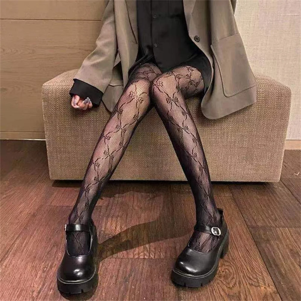 Sexy Stockings Pantyhose Open Crotch Pantyhose Stockings Tights Fishing Net Stockings Non Slip One-piece Tights Women Lingerie