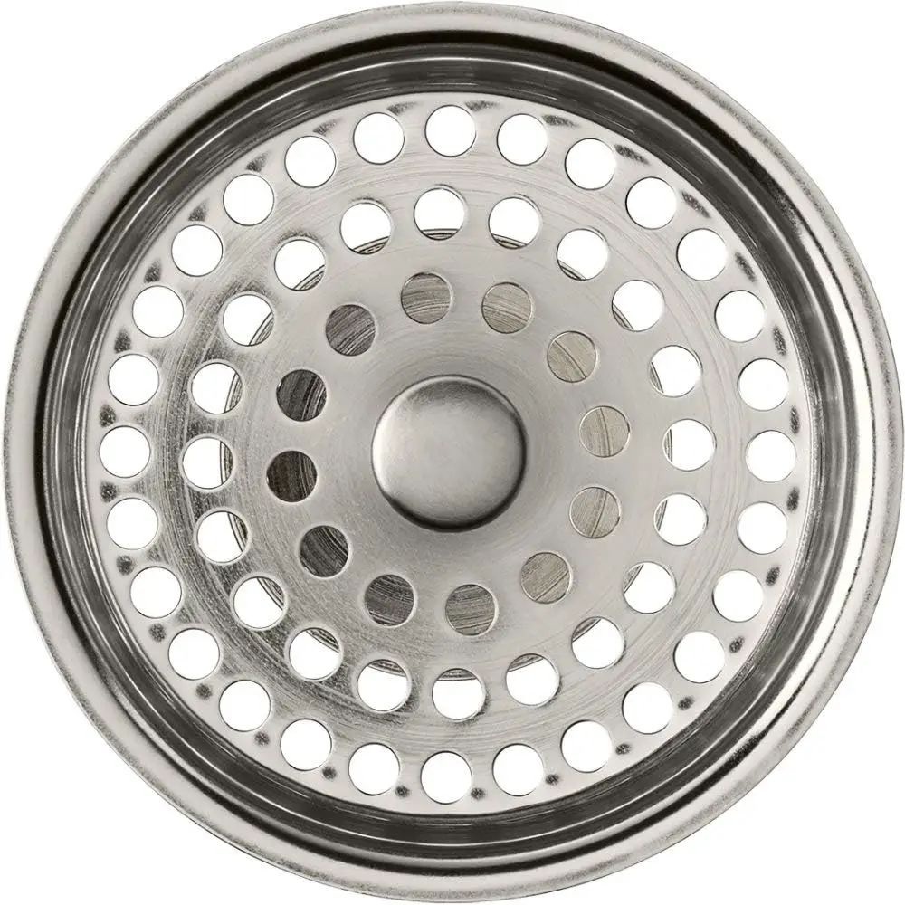 

Versatile Kitchen Sink Basket with Easy Open/Close Stopper for Duo Strainer - Durable Design