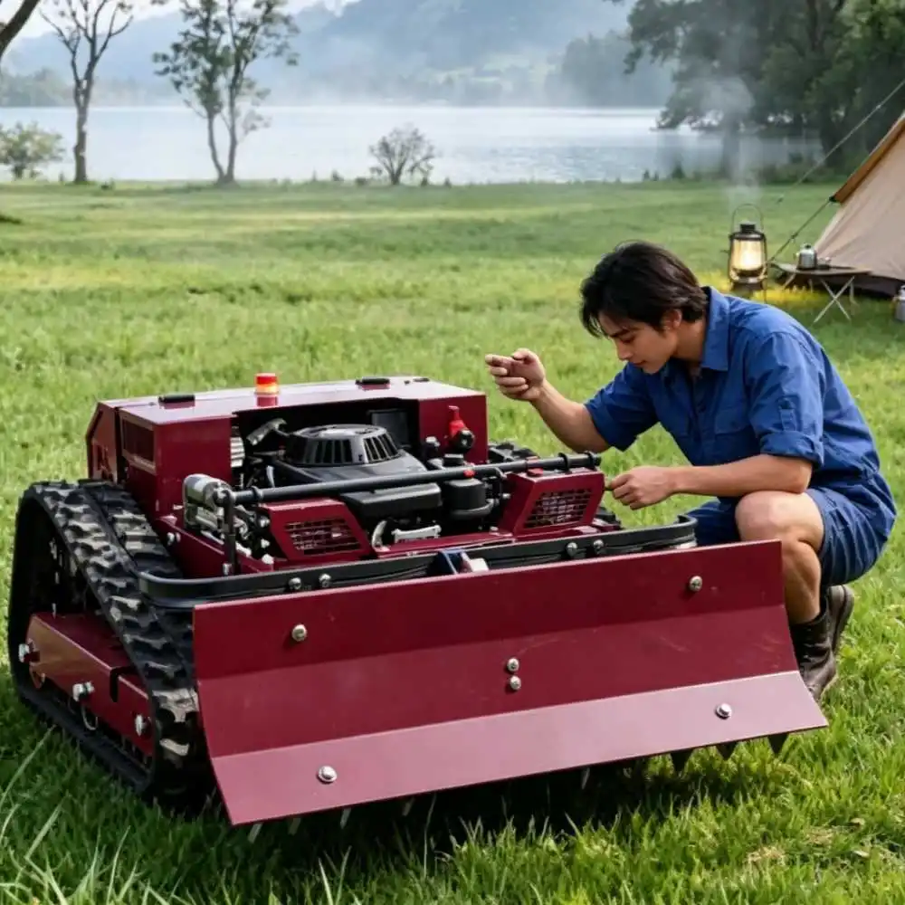Construction High Efficiency Cordless Customizable Lawn Mower Zero Turn Orchard Certified Industrial Grade Free Shipping