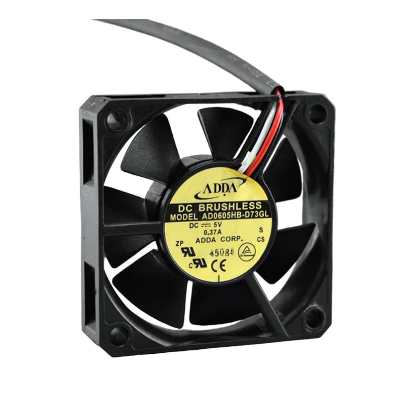 ORIGINAL AD0605HB-D73GL 5V 0.37A 6015 60*60*15mm NEW COOLING FAN RADIATOR