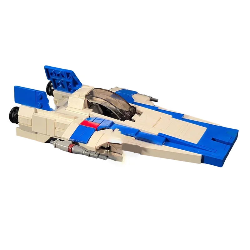 420pcs MOC Star Battle Resistance RZ 2 A Wing Version Model Building Toy Blocks Christmas Gifts Construction Idea Education
