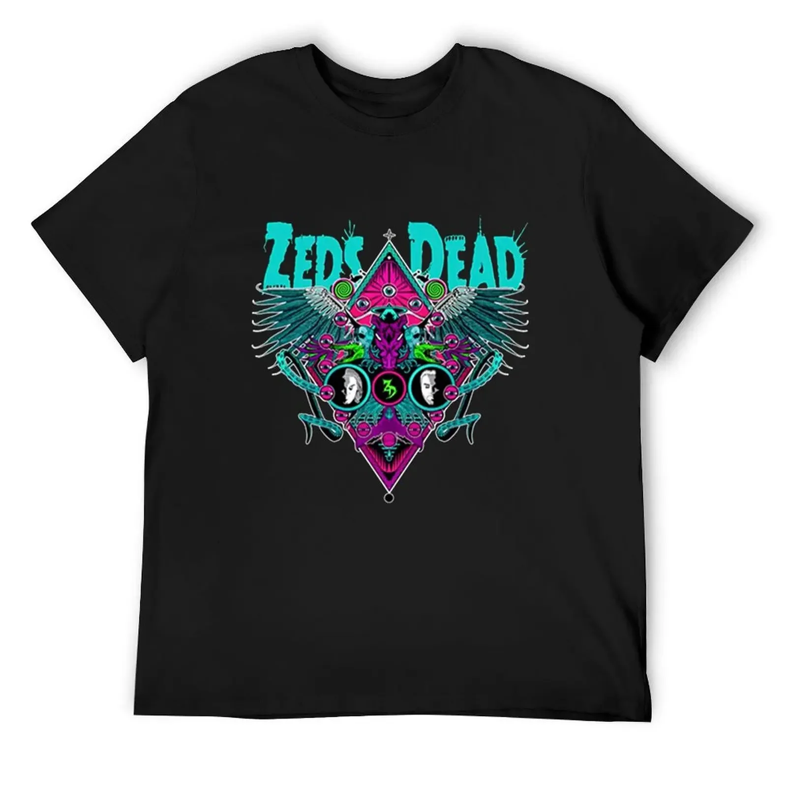 zeds dead T-Shirt boys whites Short sleeve tee cute tops baggy shirts mens t shirt