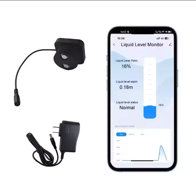 Iot Smart Home Smart Life Very Small Wifi Water Level Tracking with App Controller Sensor