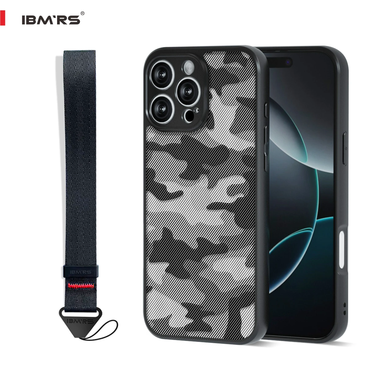

Phone Case for iPhone 15 15 Plus 15 Pro 15 Pro Max,Tactical Camo Rugged Cover with Secure Lanyard, Slim Fit Heavy Duty Protectio