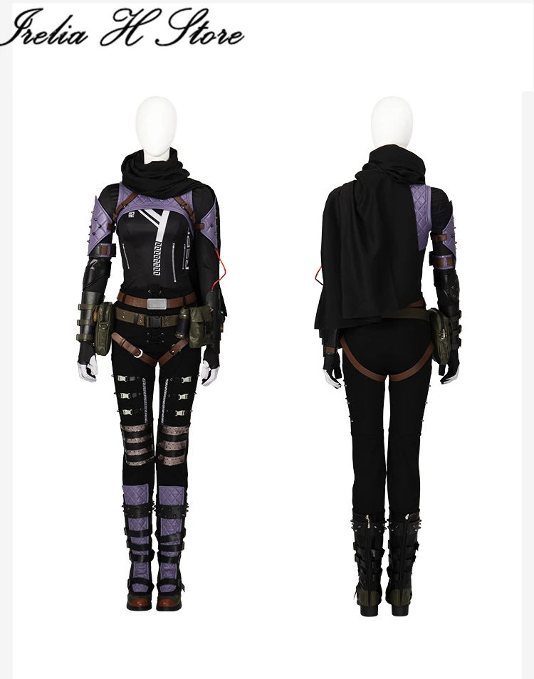 Irelia H Store Wraith APEX Wraith Cosplay Costume women Game Cosplays original skin image 3