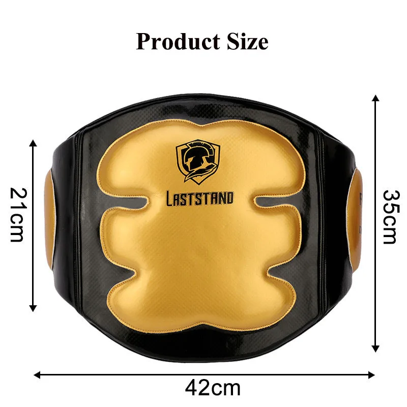 New Boxing Kicking Waist Belt Taekwondo Boxing Training Belly Shield Target Muay Thai MMA Sparring Waist Belly Protector