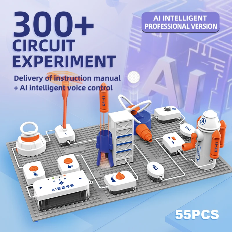 stem-science-experiment-set-for-kids-diy-electronic-building-blocks-physics-circuit-experiment-toys-for-education-toy-gift