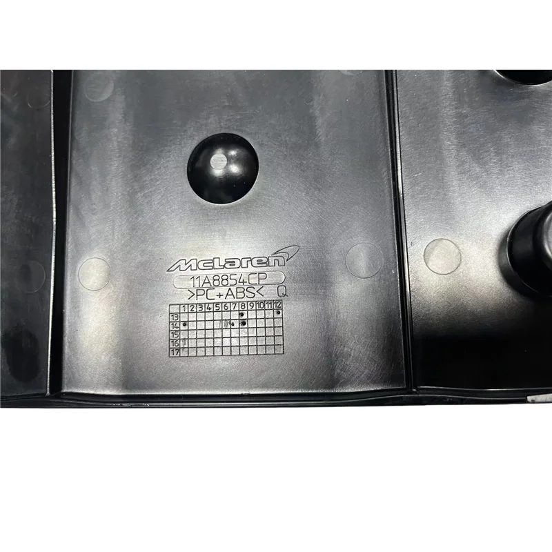 إطار لوحة ترخيص المصد الأمامي، طيدة تركيب لوحة رقم السيارة لـ Mclaren 650S، 12C، MP4، 625C، 11A8854CP، 11A6564CP