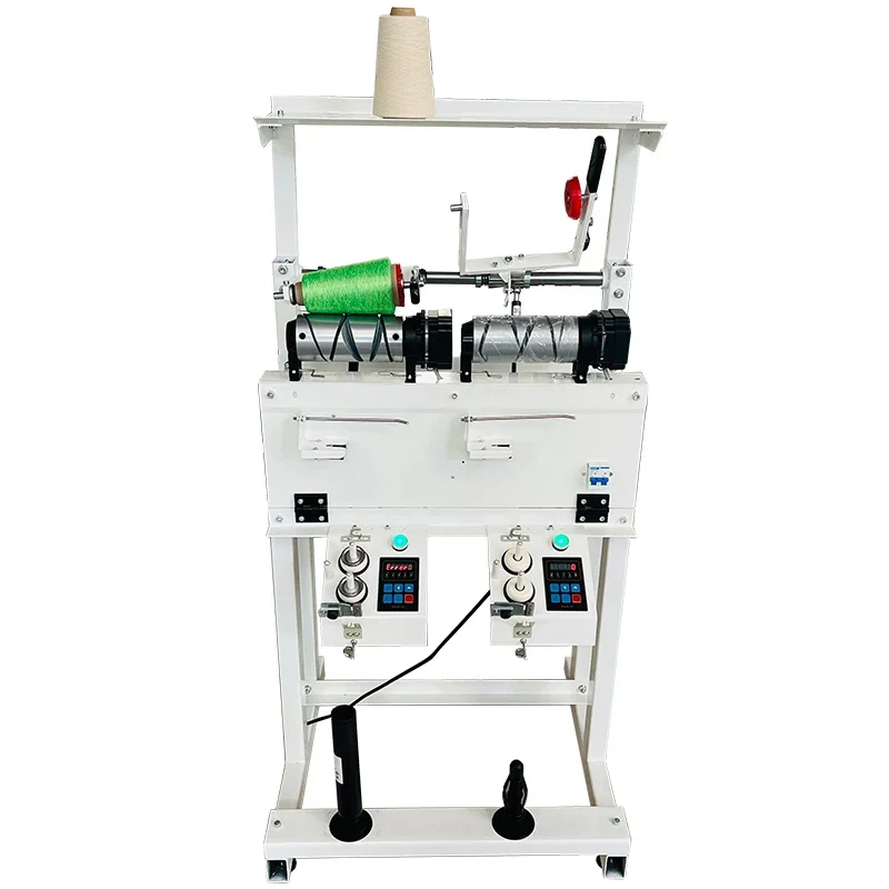 CREDIT OCEAN  Conical straight barrel sewing thread winding machine Elastic Yarn Variable Speed Winder Desktop Winding Machine