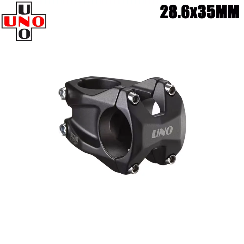 UNO Mountain Bike Downhill Stem 0 Degree Handelbar AM XC Cross country Bicycle Stems Length 35MM/45MM