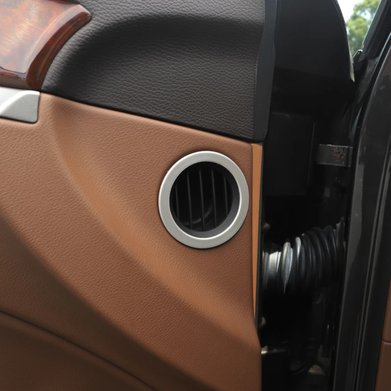 For Vwn Phaeton Interior Door Air Vent Outlet Trim Cover Decorative Stickers Car Styling Accessories