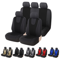 For Hummer H1 H2 H3 Car Seat Cover Set Fabric Vehicle Cushion Full Surrounded Protector Pad Anti-Scratch Fit Sedan Suv Pick-up