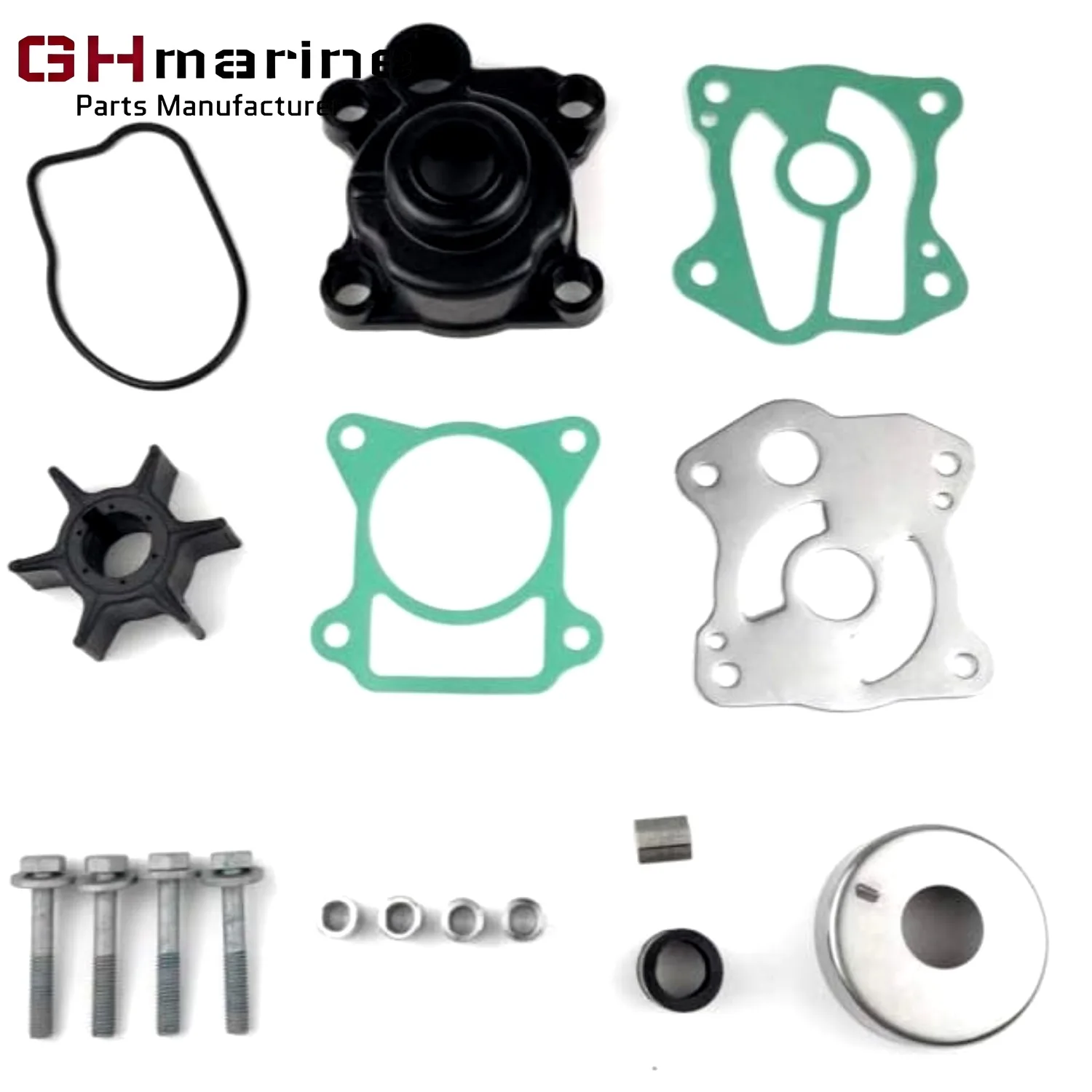 06193-ZV5-020 Water Pump Impeller Rebuild Kit Wi/ Housing for Honda Outboard 35 40 45 50 HP BF35A BF40A BF40D BF45A BF50A BF50D