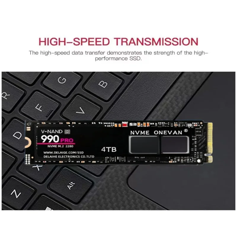 2025 SSD 990 1080 Pro M2 NVME 1T 2T 4T High Performance Hard Drive PC PS5 Portable Laptop Desktop Hard Drive