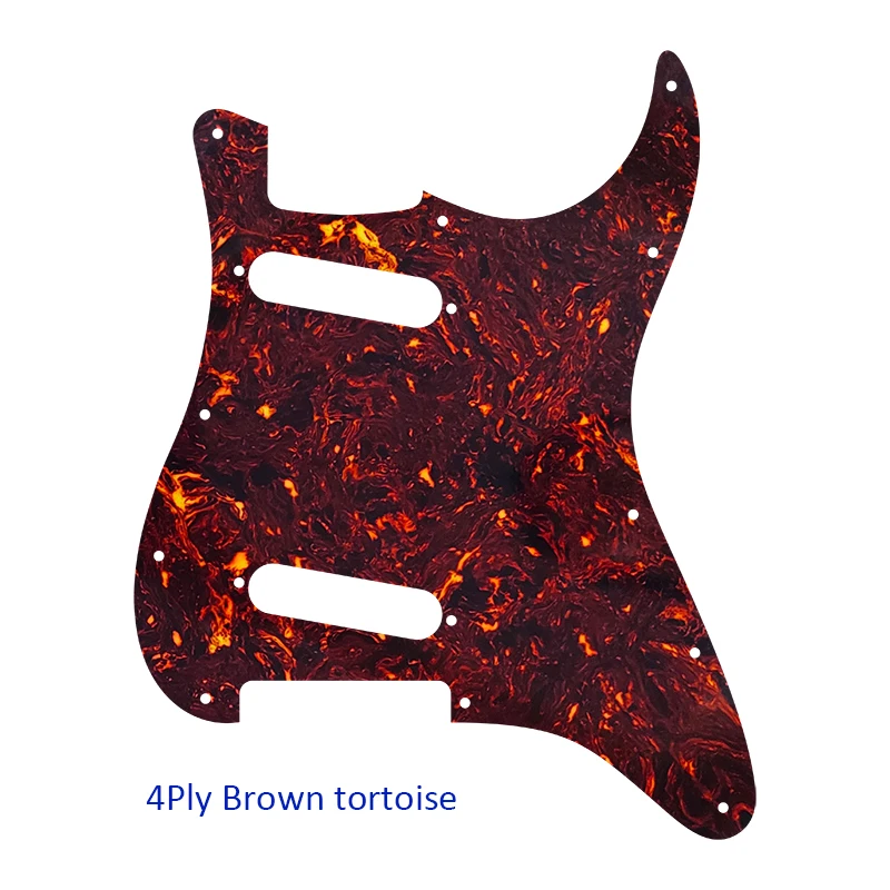 For Fender Strat 11 Holes  single Single Guitar PICKGUARD American &Mexican Standard (Single Bridge,Single Neck)