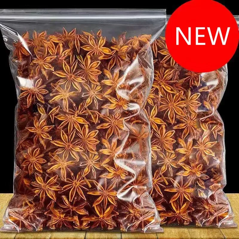 Top Natural Star Anise Dried Flower Kitchen Seasoning Spice Supply Soap Wedding Candle Material Homemade Fragrance Outdoor Decor