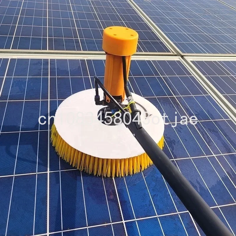 Ready to Ship Solar Panel Rotating Cleaning Brush Water Fed Solar Panel Cleaning Tool