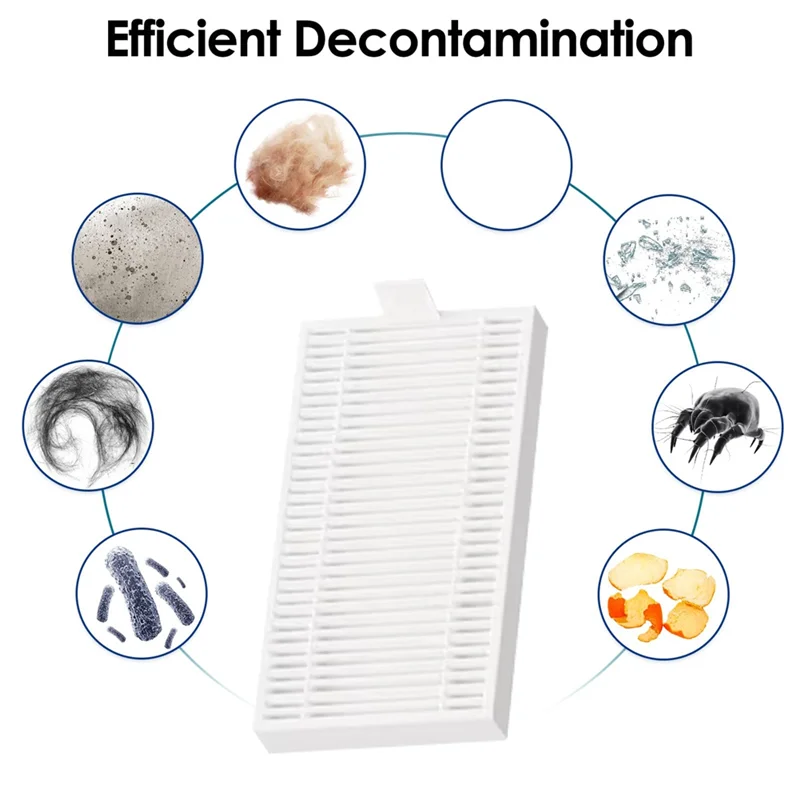 【COUPON!】لـ Ilife V9/V9 Pro/G9/G9 Pro/A12 Pro جهاز آلي لتنظيف الأتربة فلتر HEPA استبدال أجزاء الملحقات 20 قطعة