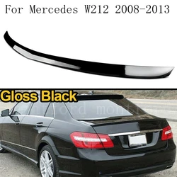 Spoiler For Mercedes W212 2008-2013 High Quality Abs Plastic Car Tail Wing Decoration For Mercedes-benz Mercedes E Class W212
