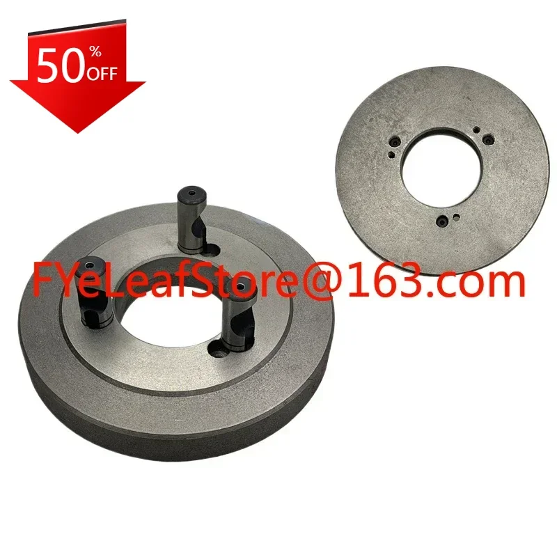 three-jaw chuck connection transition plate 160/D4 200/D4 160D5 200D5 Lathe spindle flange