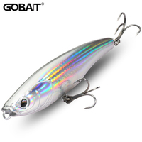 Sinking Pencil Lure 53g 10.5cm Popper Saltwater Hook Swimbait Pesca Long Cast Wobbler Sea Fishing Crankbait Gear Silicon Bait