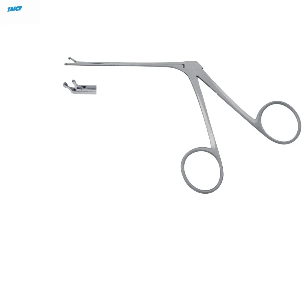 Otoscope forceps/ Middle ear forceps cup head