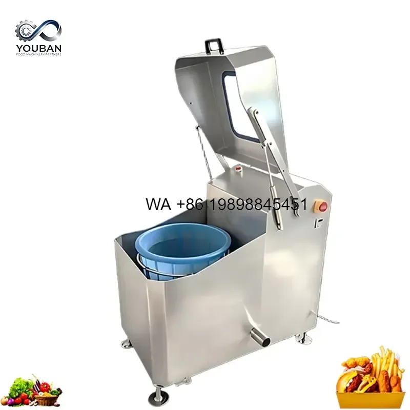 Wmwmnu Stainless Steel Centrifugal Dehydrator Oil Remover for Fried Food Vegetable Dewatering Dryer
