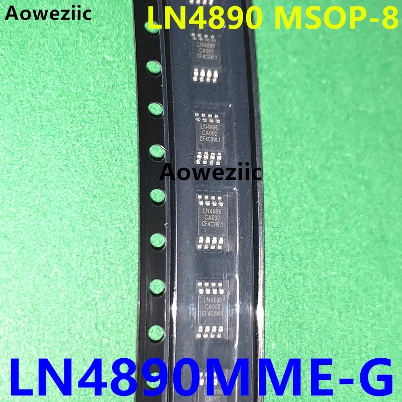 LN4890MME-G silk screen LN4890 MSOP-8 audio power amplifier chip is brand new