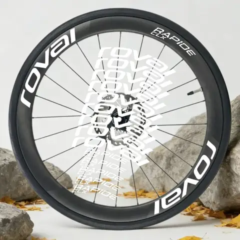 Pegatinas para llantas de bicicleta de carretera 2Wheels RAPIDE CLX 700C, accesorios decorativos para ruedas de carreras (no se pueden cubrir)