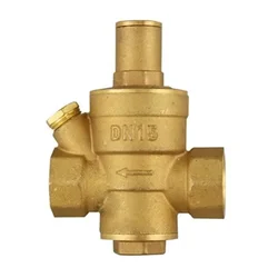 1pcs DN15 /20 /25 Brass Water Pressure Reducing Maintaining Valves Regulator Mayitr Adjustable Relief Valves With pressure gauge