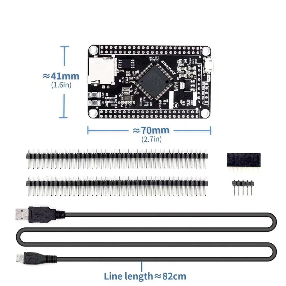 STM32 System Core Board - STM32F407VET6 VGT6 Development Board, F407 Single-Chip Learning Board