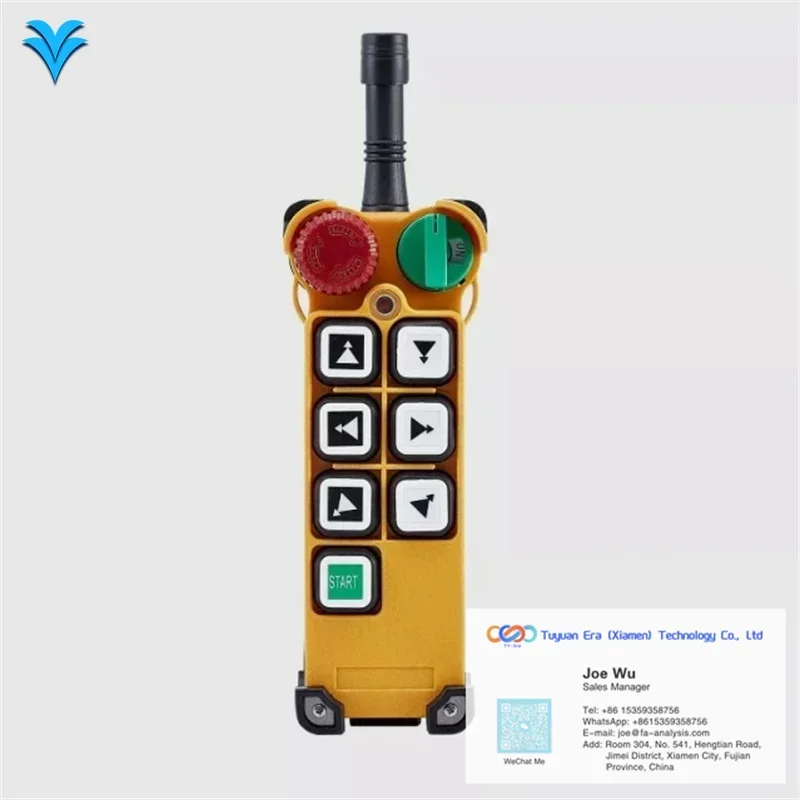 Transmetteur de télécommande industrielle sans fil, Radio grue F24-6D F24-6S + réception