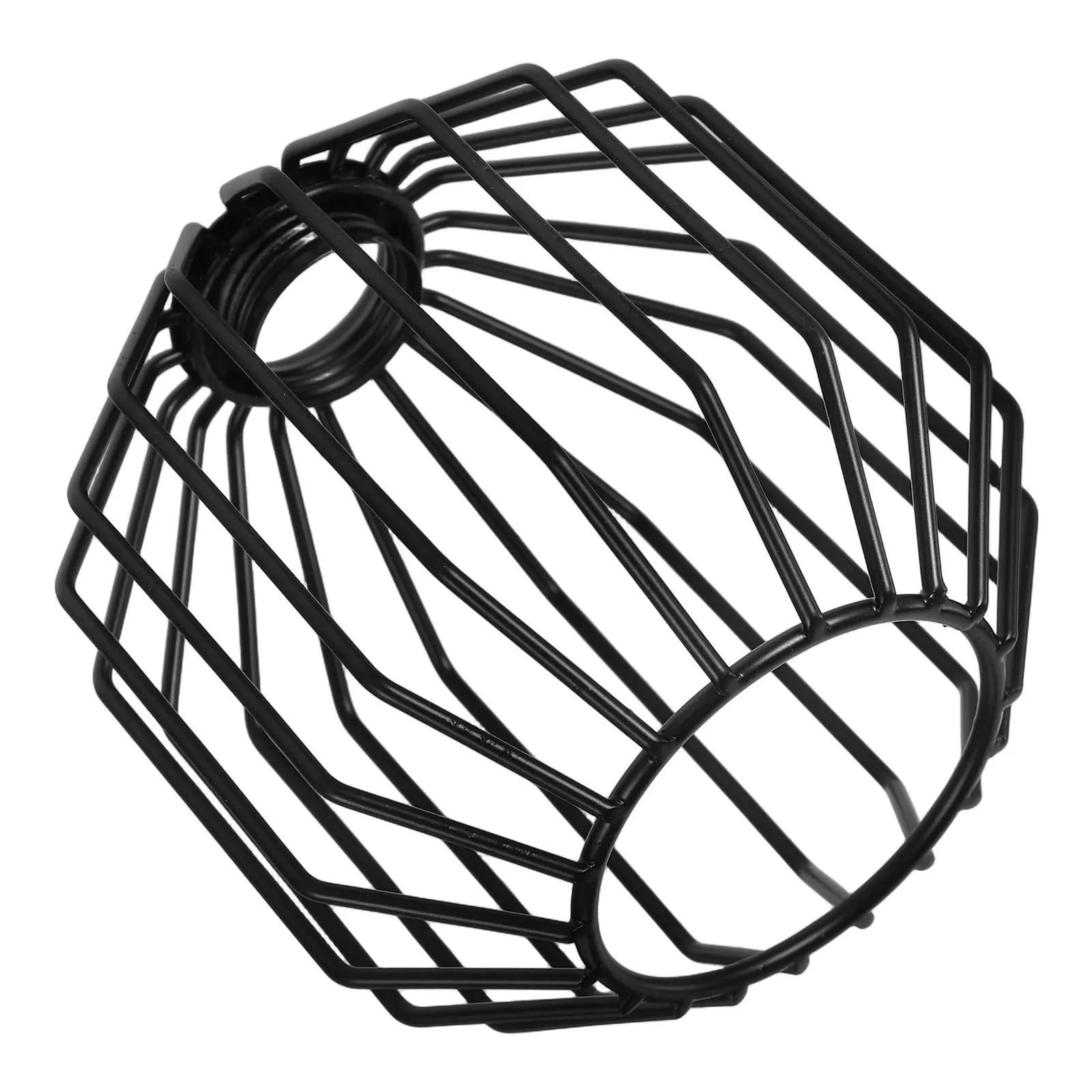 

Mini Iron Birdcage Pendant Lampshade Vintage Metal Cage Shade Hanging Lamp Cover for Ceiling Fan Light Protector Home Decor