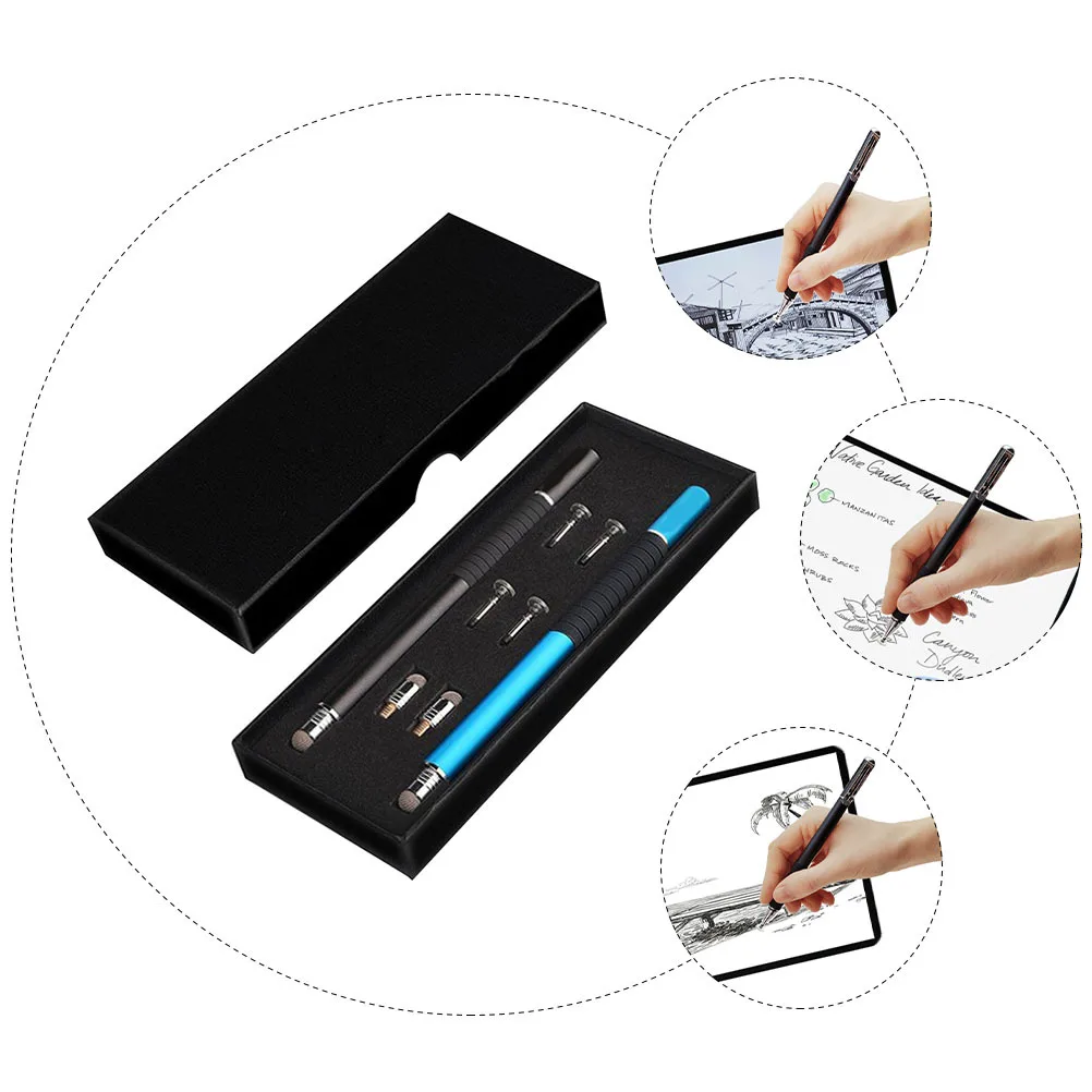 

1Set Universal Stylus Pen for Capacitive Touch Screen Fine Workmanship Durable Multifunctional Stylus with Easy Tip Replacement