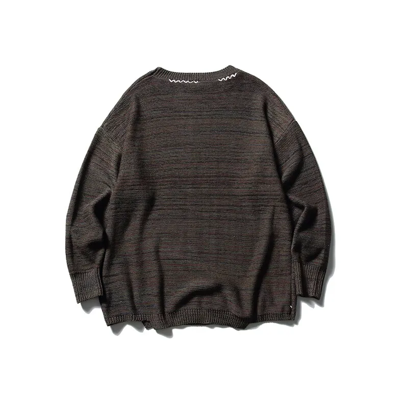 Hemu men's high quality hand-stitched sweater