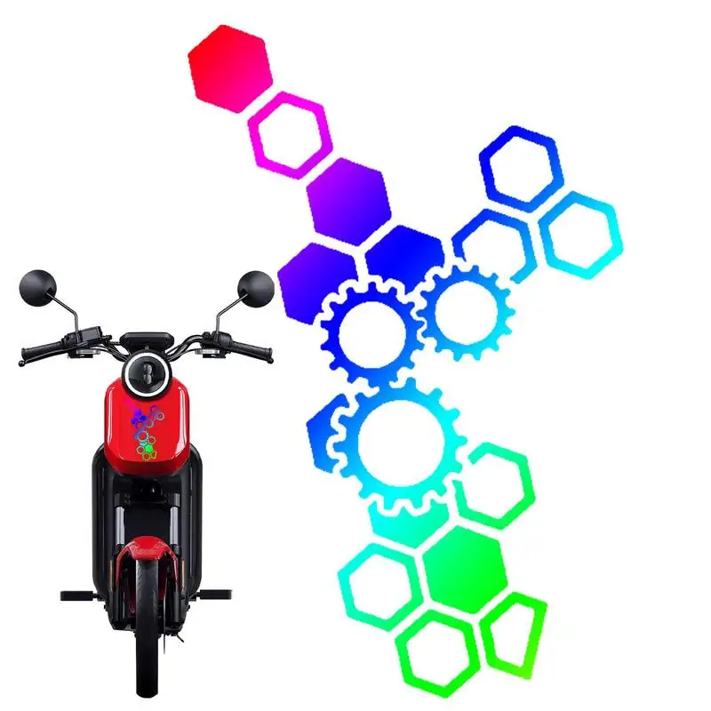 Honeycomb Style Sticker For Universal Car Body Decor Comb Auto Tuning Car Side Stickers For Car Motorcycle And SUV