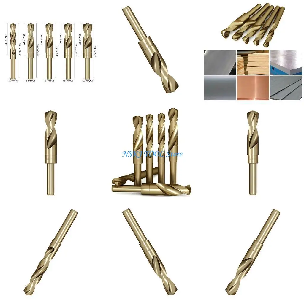 L8RC 금속 드릴 전문 트위스트 생크 금속, 스테인레스 스틸 및 철용 정밀 접지 트위스트 드릴 비트