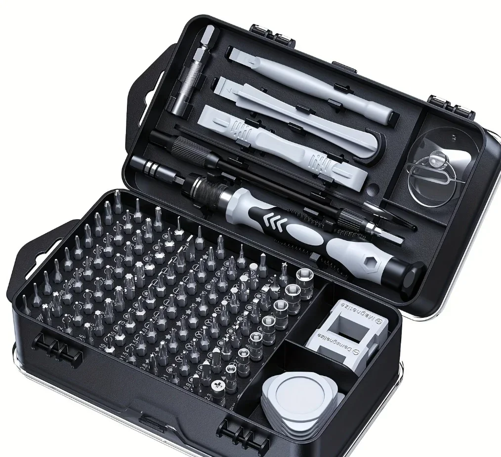 115-in-1 Precision Screwdriver Kit with Magnetic Tips Professional Nut Driver Set for Electronics And Laptop Repairs