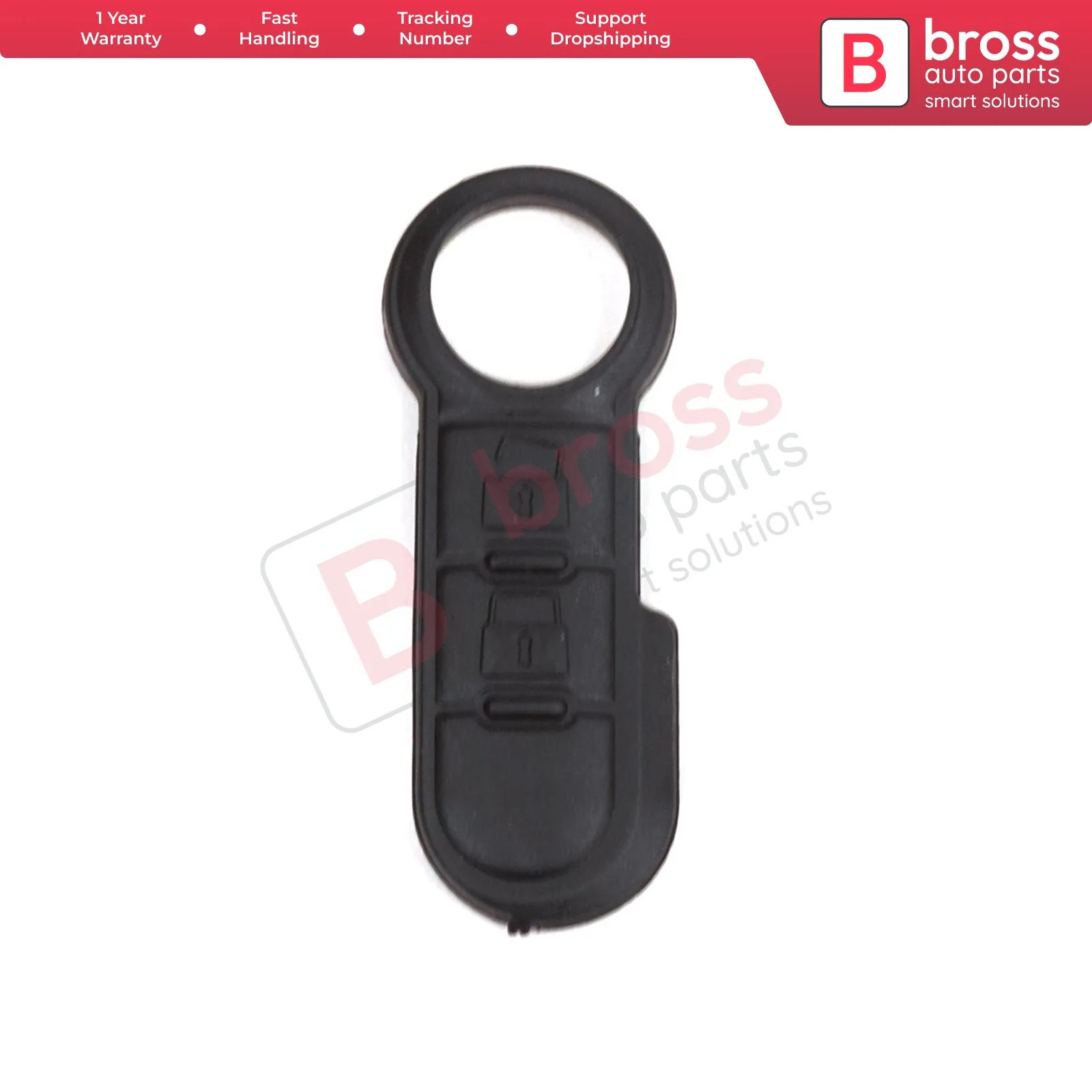 

BDP1208 2-Button Remote Control Flip Key FOB Case Shell Rubber Button Pad for Citroen Relay Fiat Ducato Peugeot Boxer 71776160