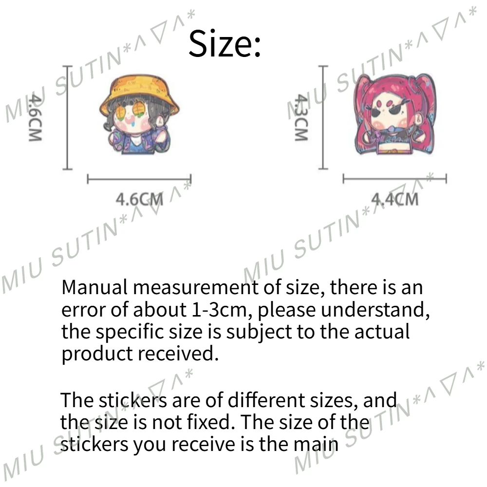 Q Version Stickers Devil Boy Stickers Anime Style for Laptops Skateboards Mobile Phones Suitcases Bicycles Party Decoration