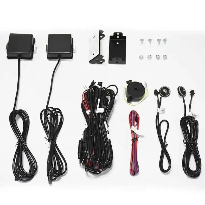 2024 New  Ultrasonic Blind Spot Detection SystemCar Radar Blind Spot Monitoring Sensor System Kit Car Lane Changing Warning BSD