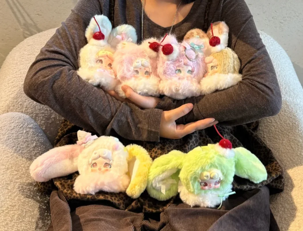 

LuckyDeerNai Good Night, милая игрушка-кролик, серия Ice, слепая коробка, коллекционные подвески, модные подарки для хобби