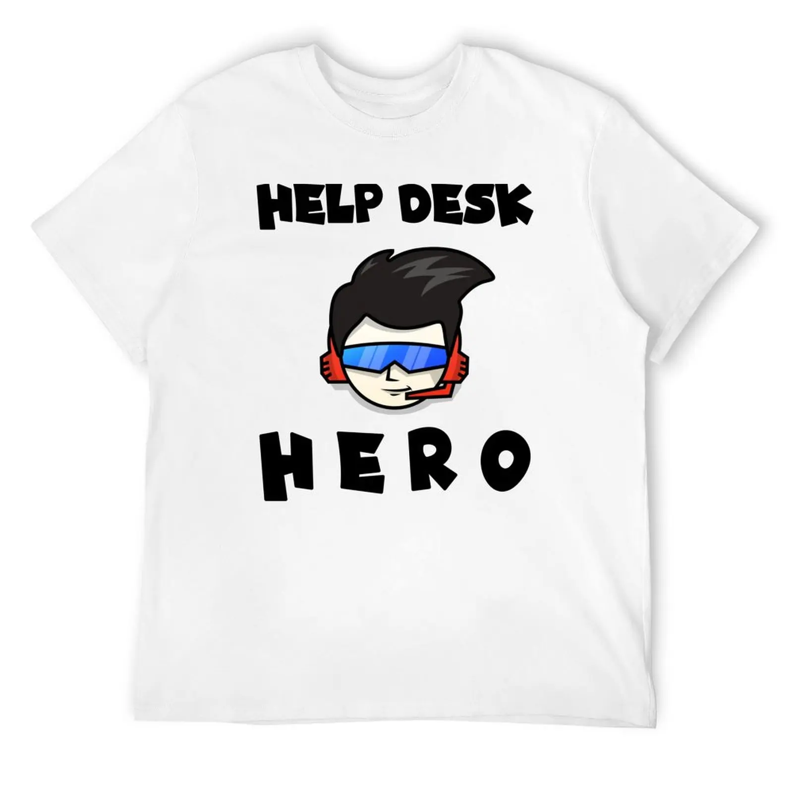 Help Desk Hero, Help Desk Technician T-Shirt anime tshirt oversized cute tops men tshirt