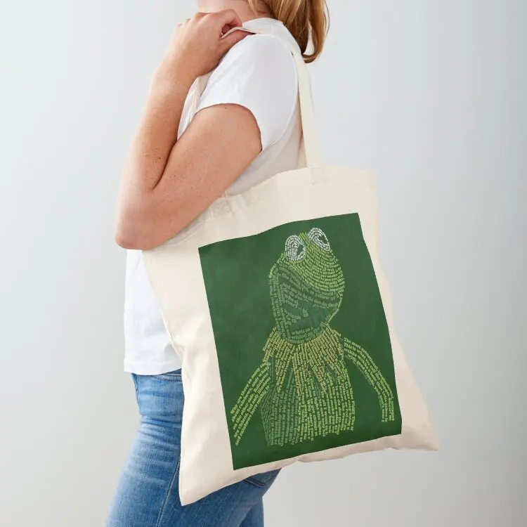 

It's not easy, bein' Kermit Tote Bag shopper bags for women Large bags for women Women's shopper bag tote bag custom