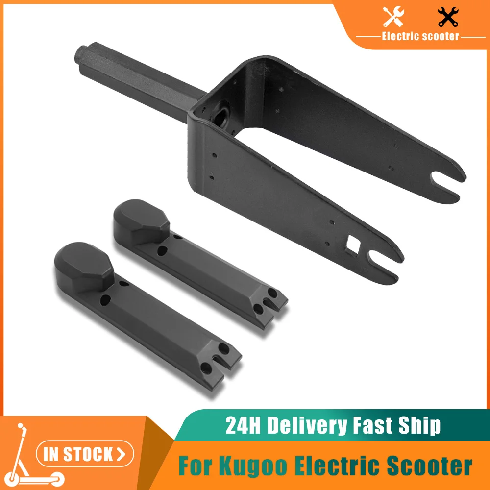 

Front Wheel Fork Assembly Skateboard Front Forks for Kugoo S1 S2 S3 Electric Scooter Front Protection Shell Plastic Parts