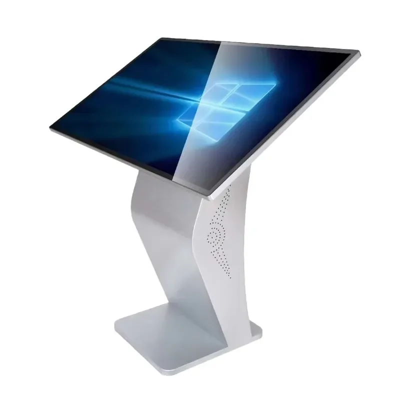 43 Inch Self Service Kiosk Android Touch Screen Digital Signage Floor Standing LCD Interactive Advertising Display Wifi