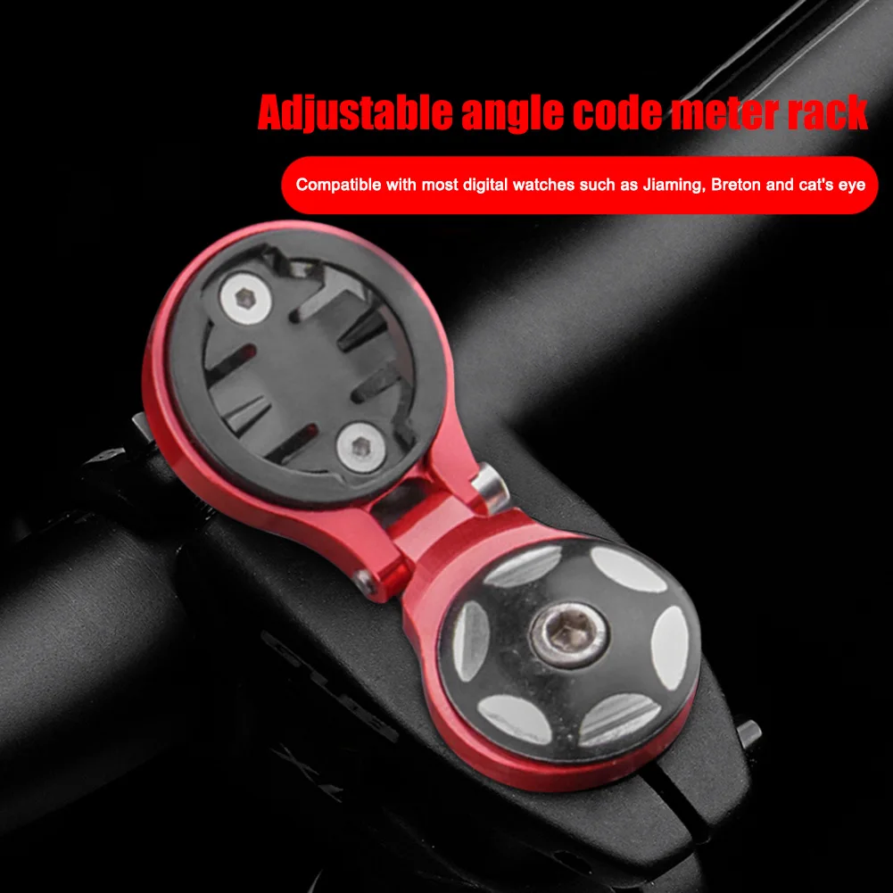 GPS Cycling Support Front Folding Adjustable Angle Stem Holder Accessories Stopwatch Top Cap Bike Computer Mount For Garmin Edge