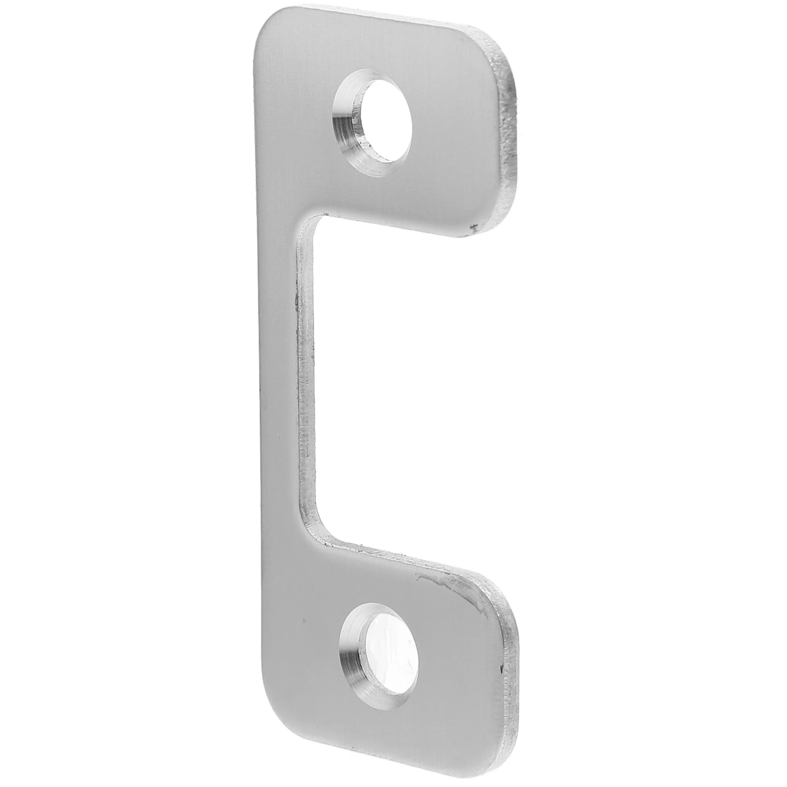 

Door Accessories Stainless Steel Strike Plate Durable Smooth Insertion Compatible Various Locks Door Hardware Metal Repair