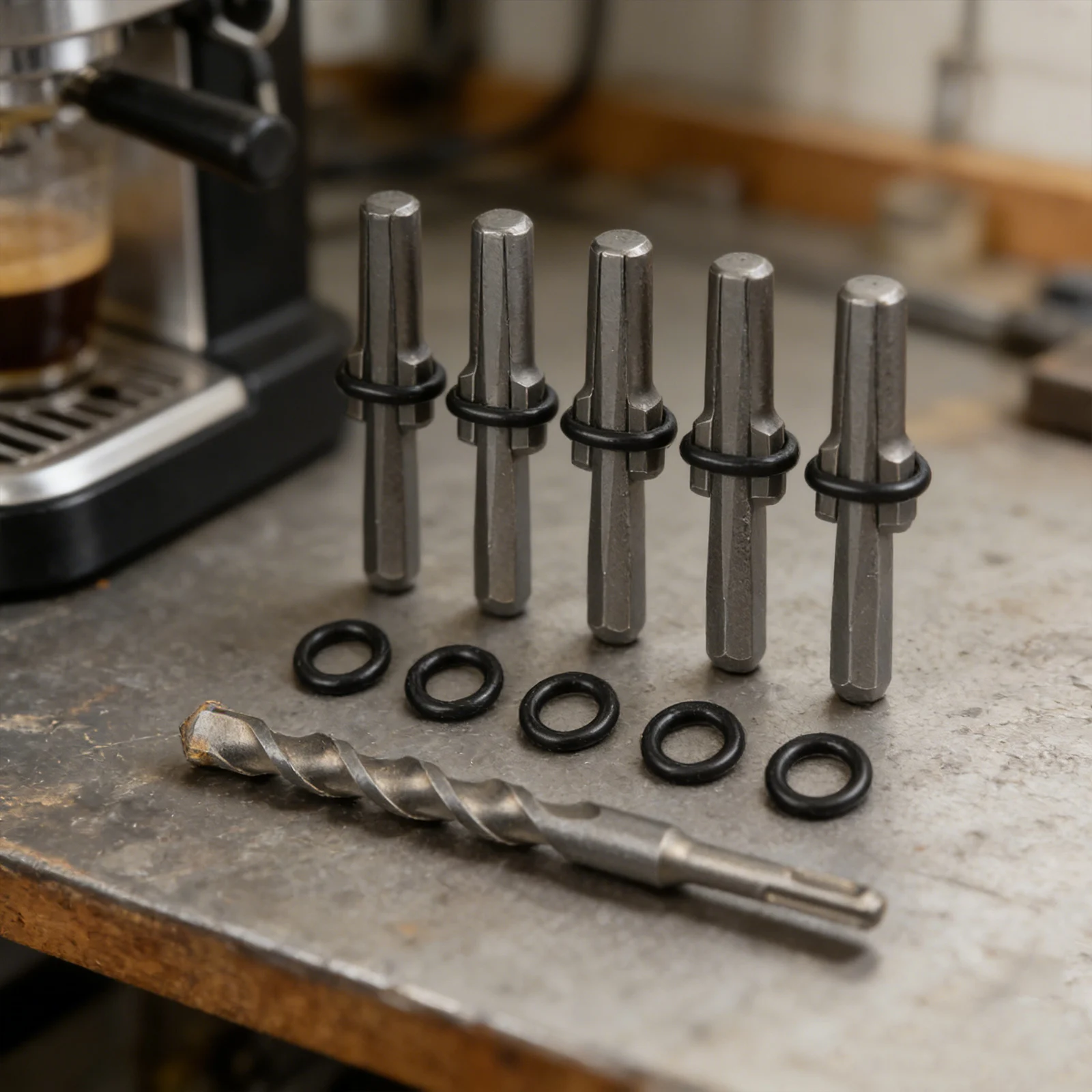Heavy-Duty Tools SDS Drill Bit High-Carbon Steel Wear Resistant Heat-Treated Material Diameter 16mm Stone Splitting Operations