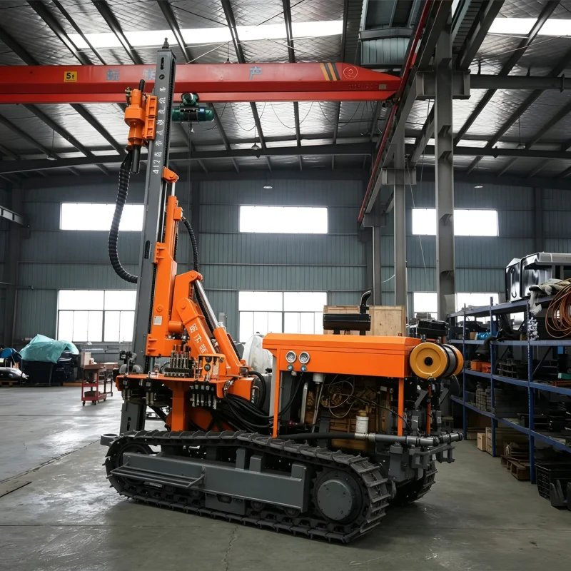 อุปกรณ์เครื่องเจาะแบบตีนตะขาบไ - Heavy Equipment Drilling Rig บทวิจารณ์และราคา